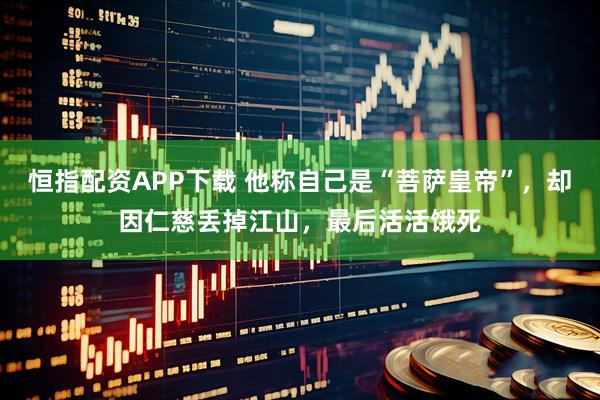 恒指配资APP下载 他称自己是“菩萨皇帝”，却因仁慈丢掉江山，最后活活饿死